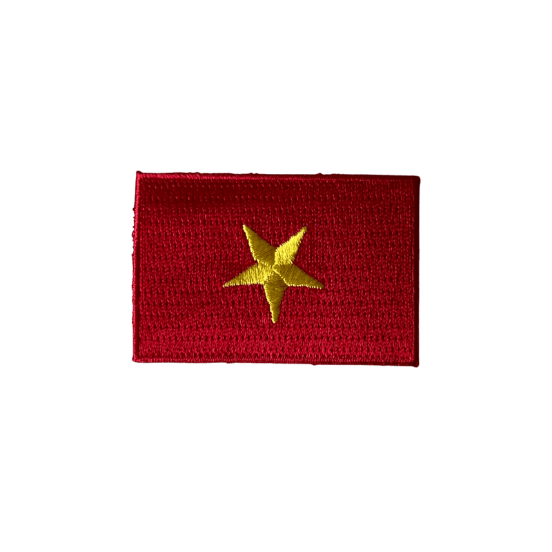 Iron On Flags: Vietnam - SpectrumStore SG