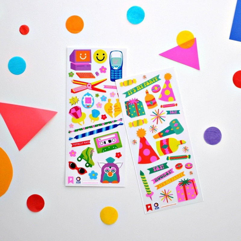 It’s My Party by Kit Palaskas Sticker - SpectrumStore SG