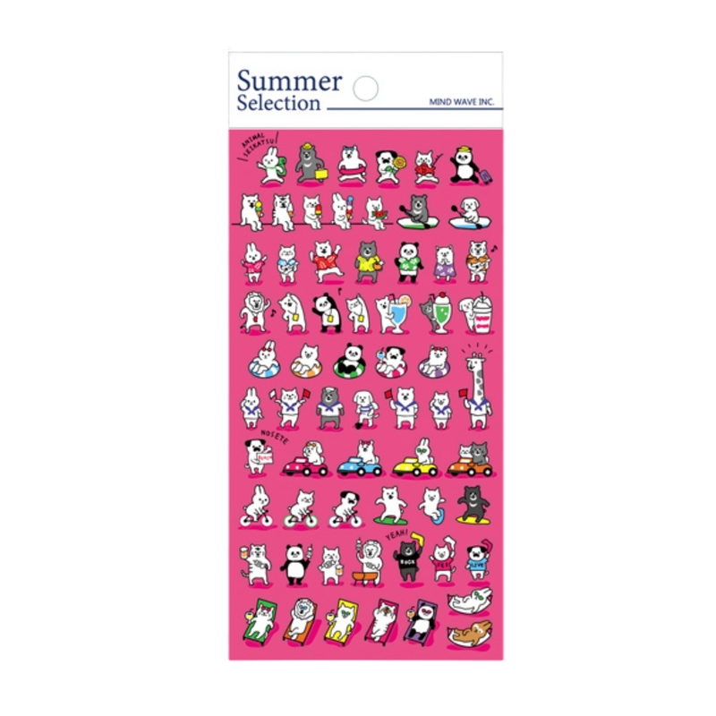 Japanese Summer Wind Sticker - SpectrumStore SG