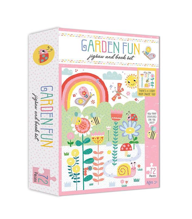 Jigsaw & Book Set - Garden Fun - SpectrumStore SG