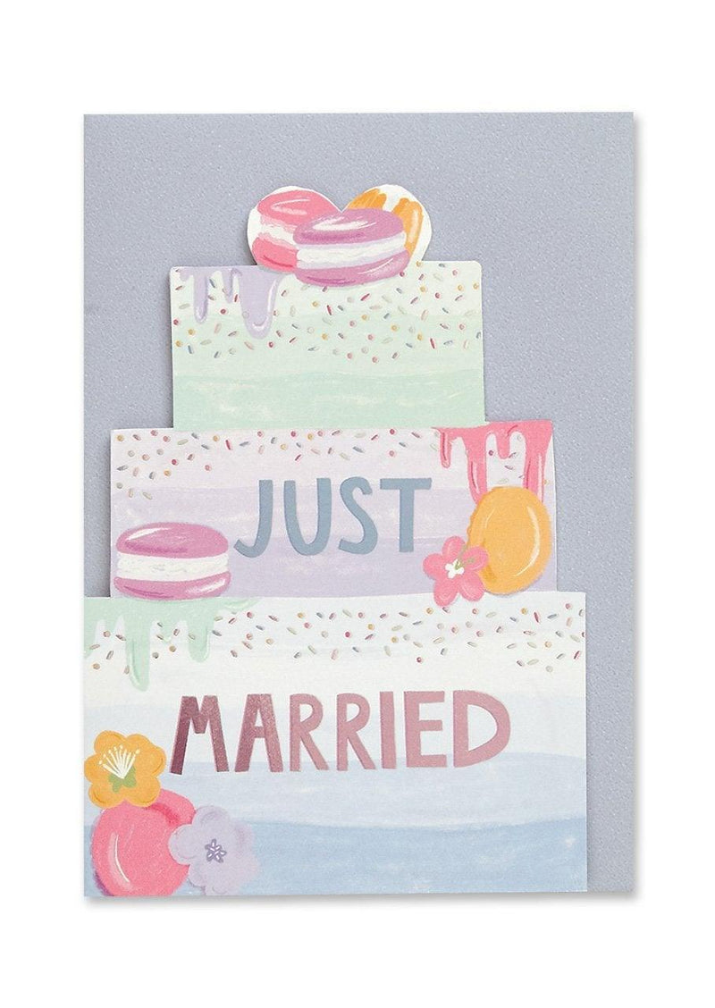 Just Married Card - SpectrumStore SG