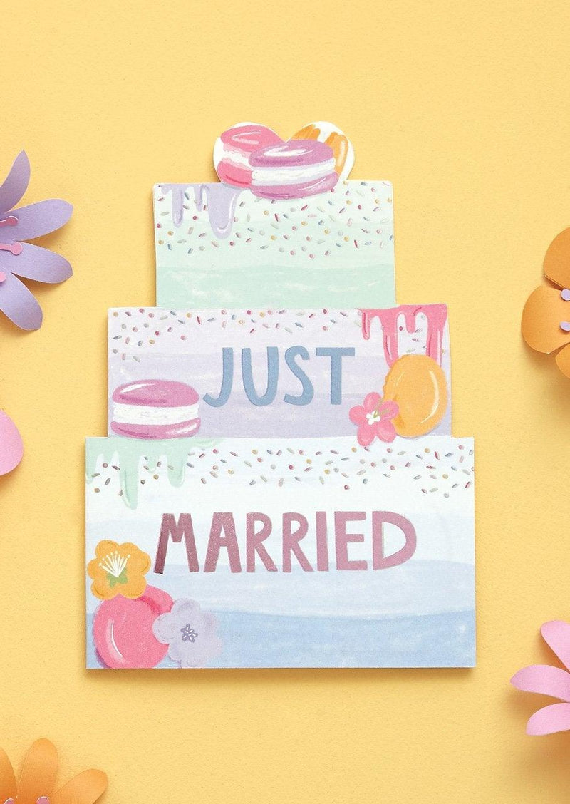 Just Married Card - SpectrumStore SG