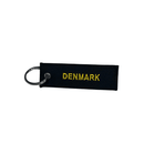 Key Chain Flags: Denmark - SpectrumStore SG