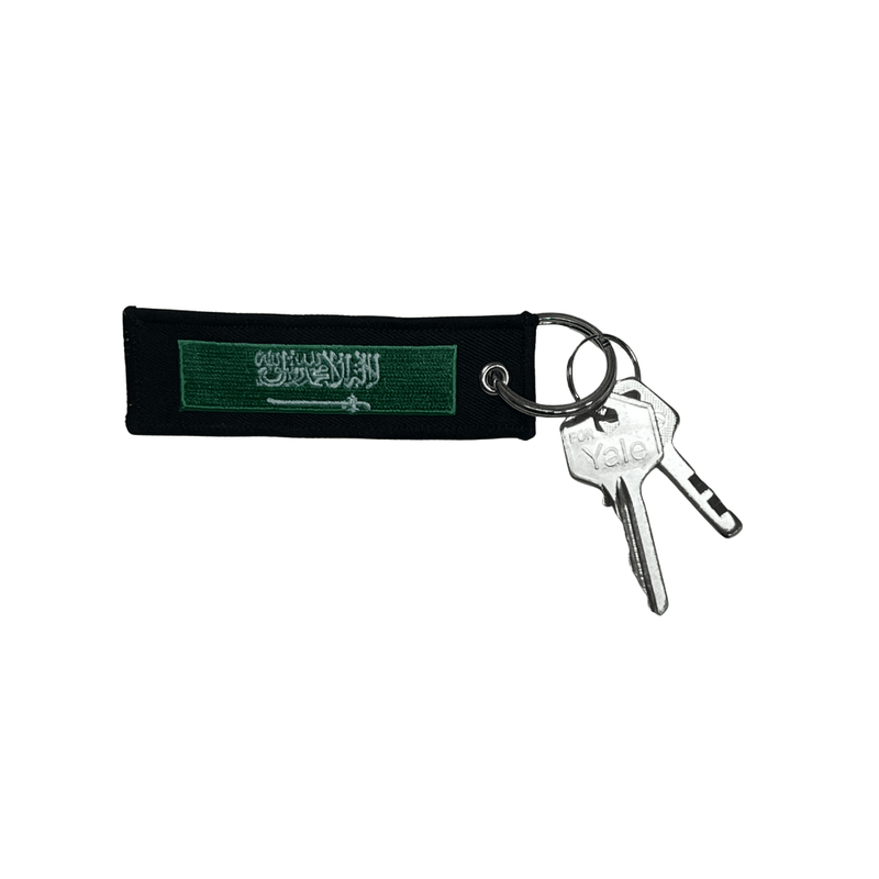 Key Chain Flags: Saudi Arabia - SpectrumStore SG