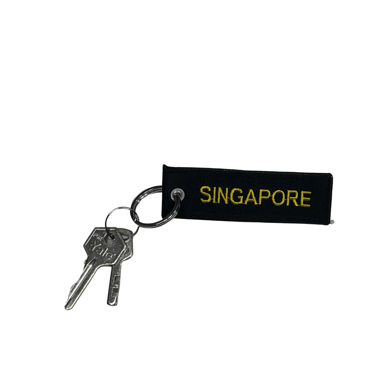 Key Chain Flags: Singapore - SpectrumStore SG