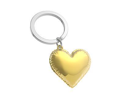 Keyring Party Balloon Heart Shape - SpectrumStore SG