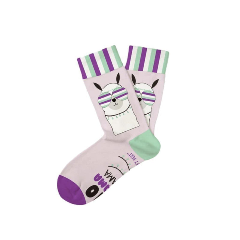 Kid's Everyday Socks: No Drama Llama - SpectrumStore SG