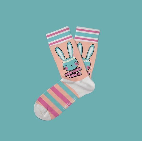 Kid's Everyday Socks: Some Bunny Loves Us - SpectrumStore SG