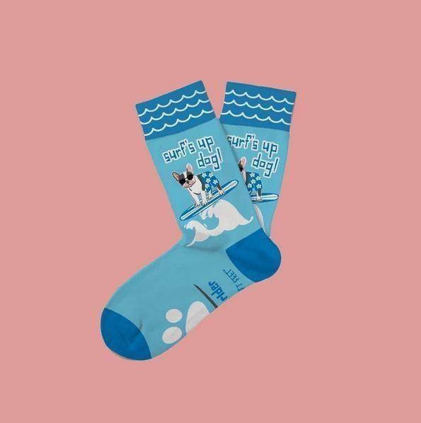 Kid's Everyday Socks: Surf's Up Dog - SpectrumStore SG