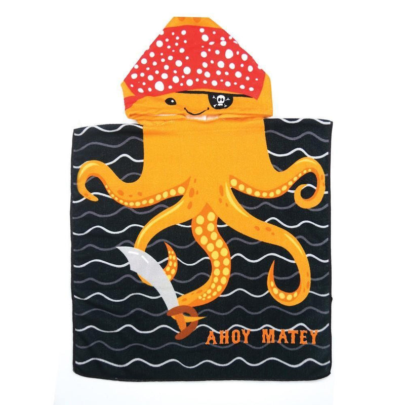 Kids' Hooded Towel - Octopus - SpectrumStore SG