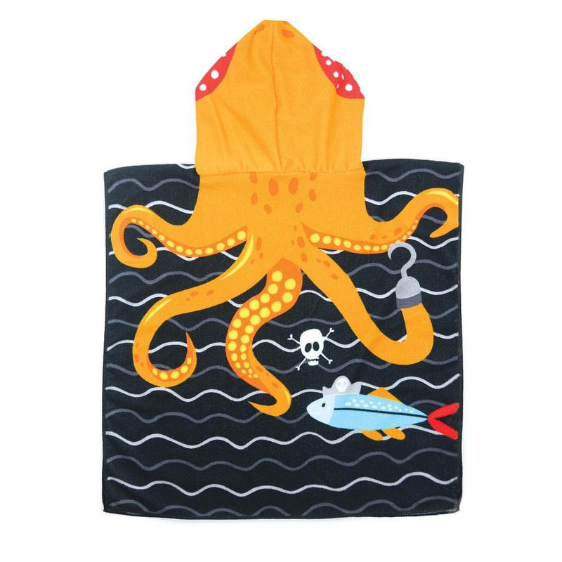 Kids' Hooded Towel - Octopus - SpectrumStore SG