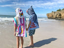 Kids' Hooded Towel - Shark - SpectrumStore SG