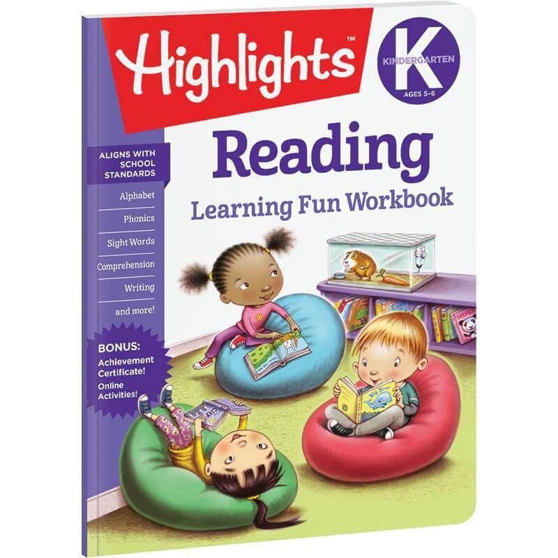 Kindergarten Learning Fun Workbook: Reading - SpectrumStore SG