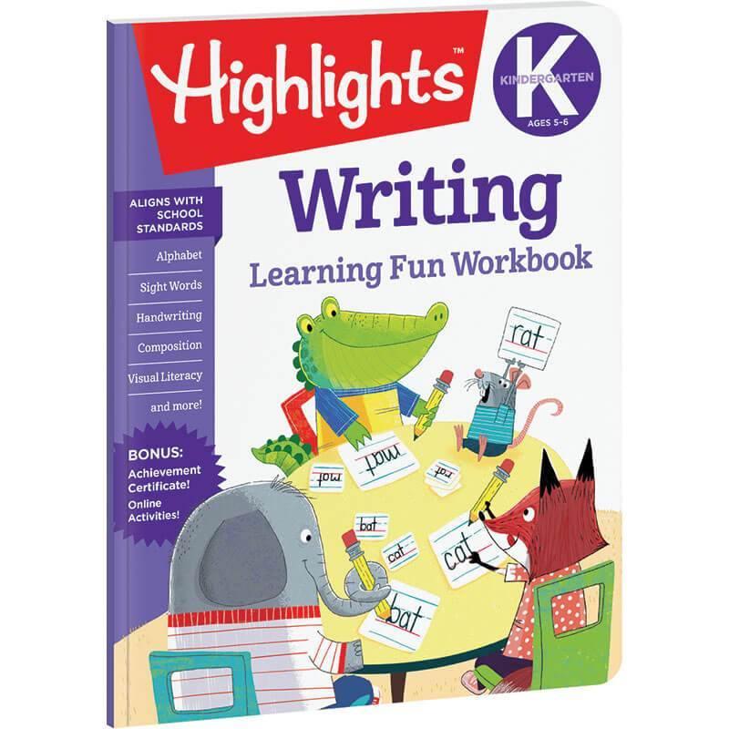 Kindergarten Learning Fun Workbook: Writing - SpectrumStore SG