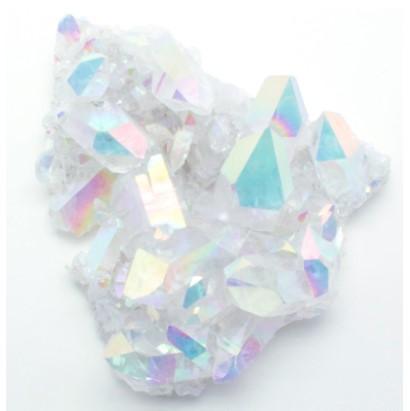 Large Aura Quartz Cluster In Gift Box - SpectrumStore SG