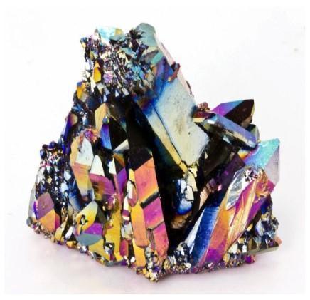 Large Aura Quartz Cluster In Gift Box - SpectrumStore SG