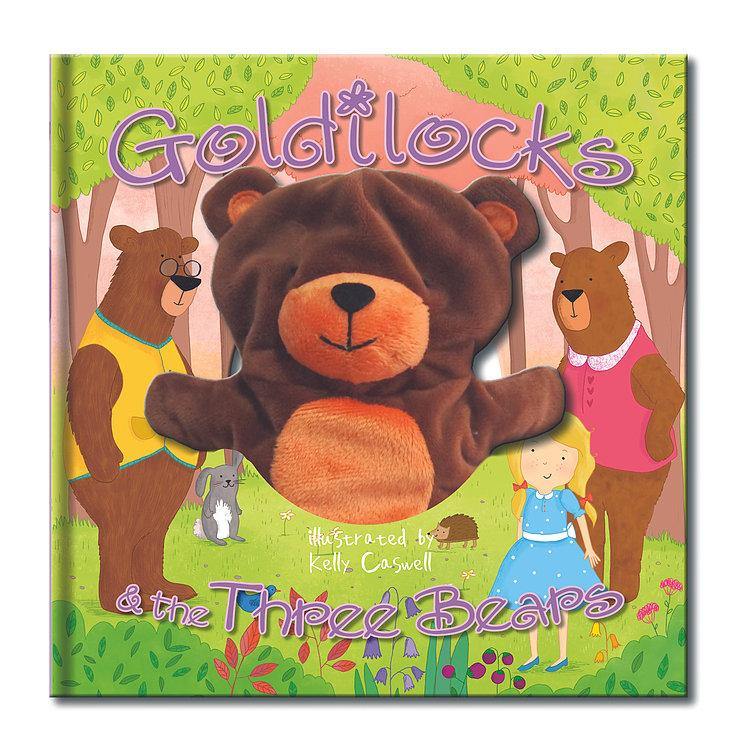 Large Hand Puppet Book - Goldilocks & the Three Bears - SpectrumStore SG