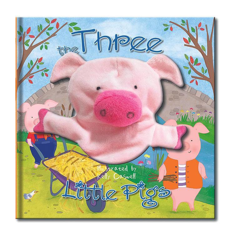 Large Hand Puppet Book - The Three Little Pigs - SpectrumStore SG