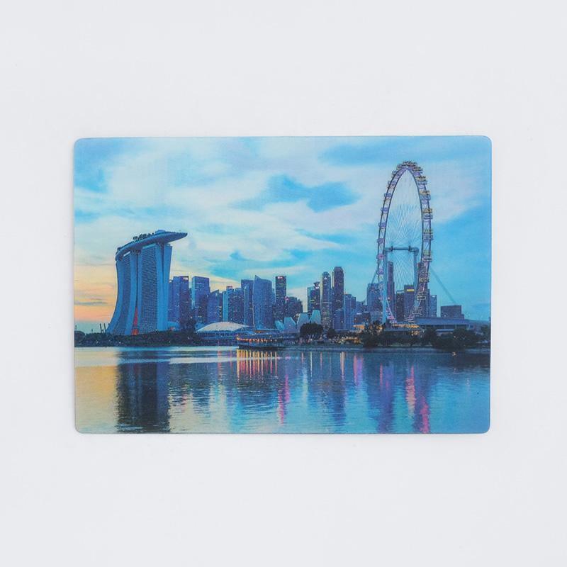 Lenticular Postcards - Singapore Skyline - SpectrumStore SG