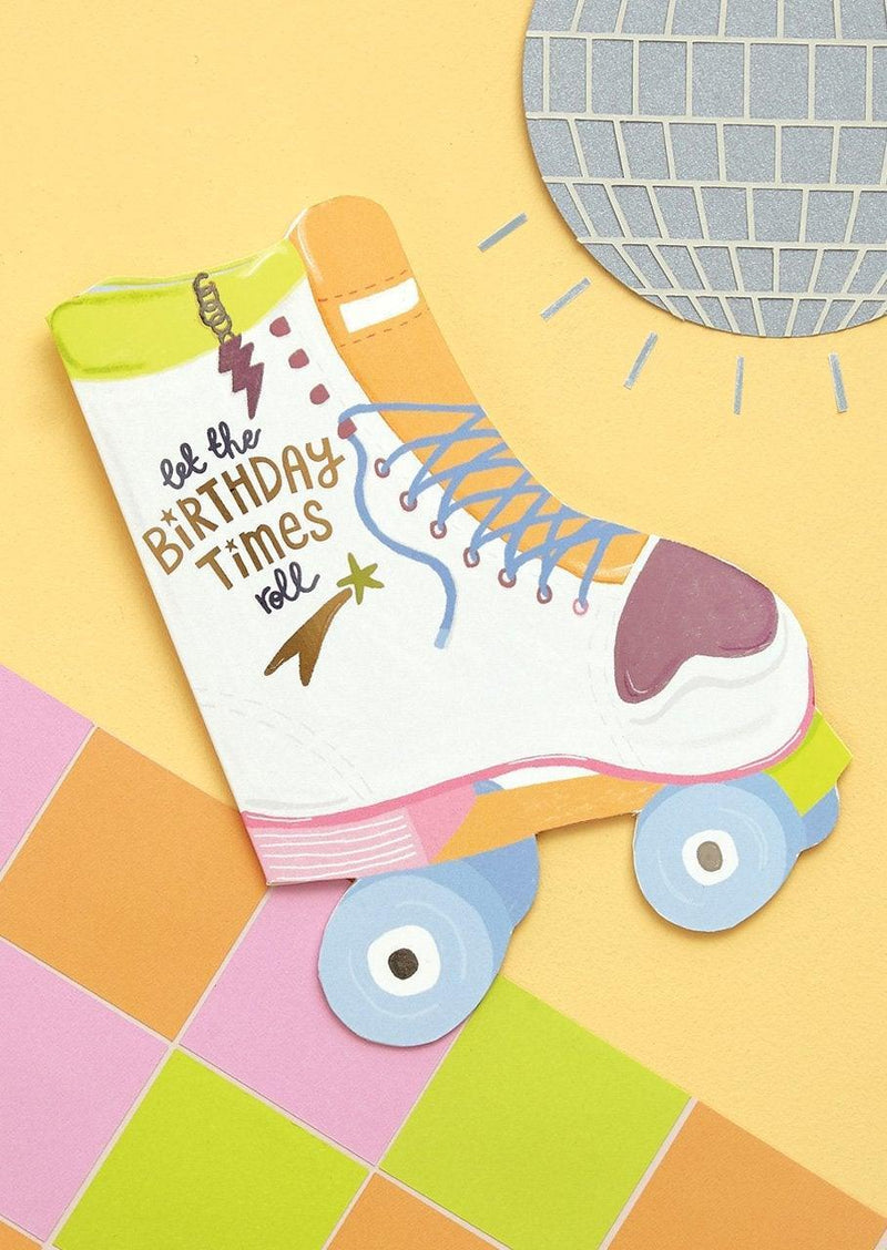 Let The Birthday Times Roll Card - SpectrumStore SG