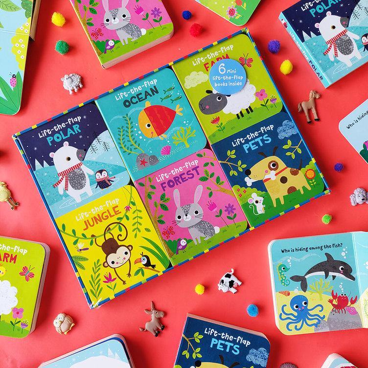Lift-the-Flap Animals Mini Books - Forest - SpectrumStore SG