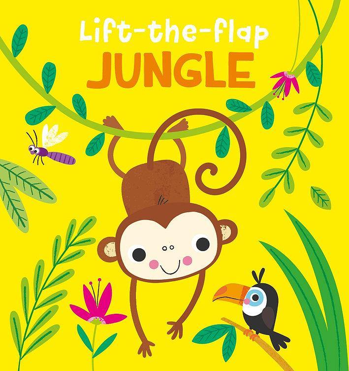 Lift-the-Flap Animals Mini Books - Jungle - SpectrumStore SG