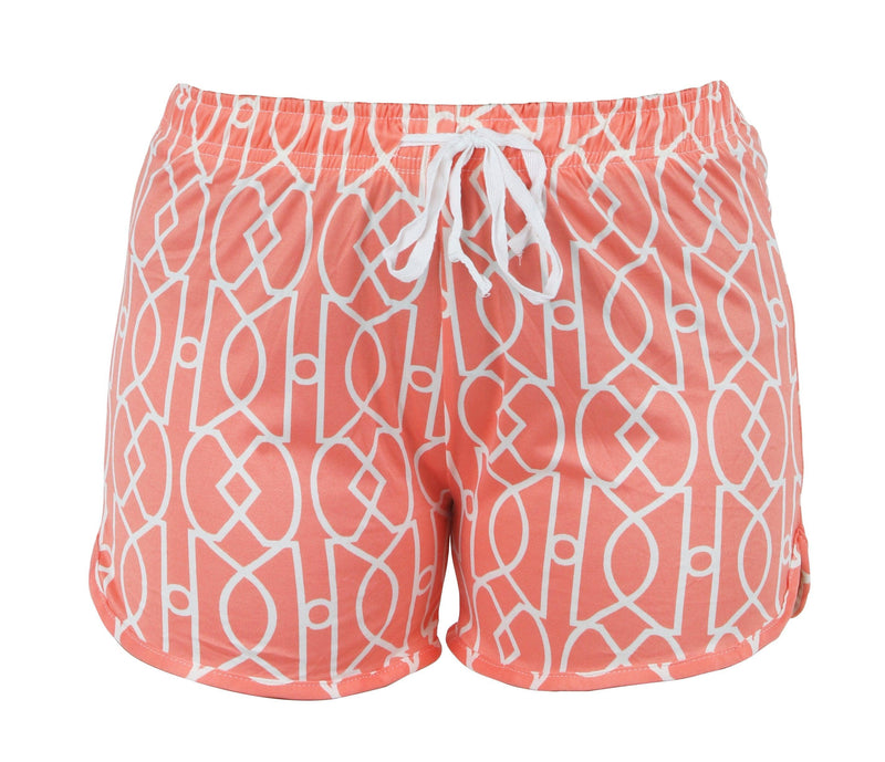 Lounge Shorts: Calming Coral - SpectrumStore SG