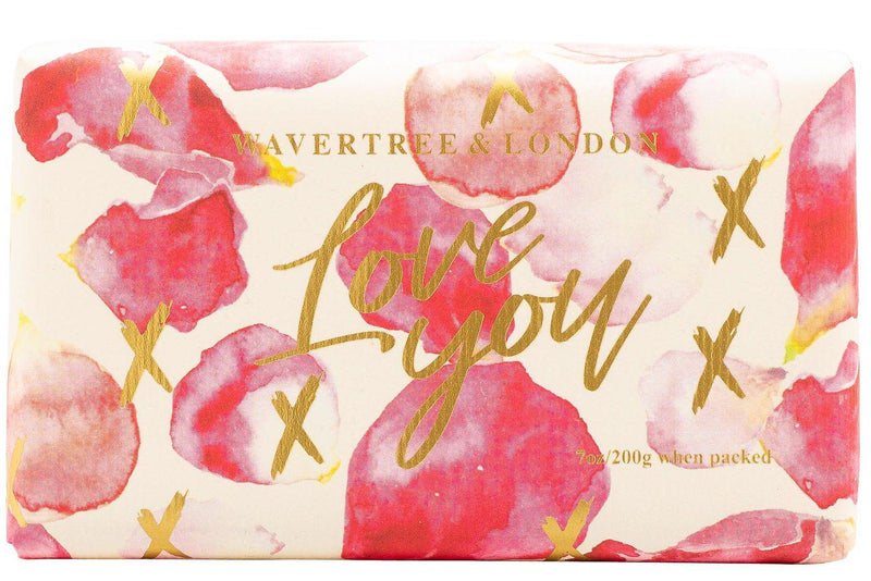 Love You Petals - Sweet Pea Fragrance Soap Bar - SpectrumStore SG