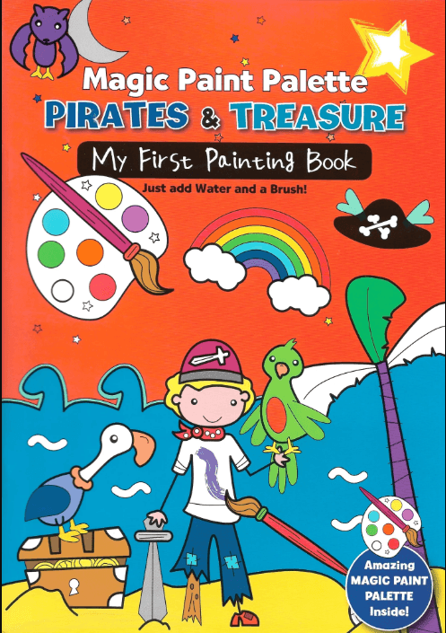 Magic Paint Palette - Pirates & Treasure - SpectrumStore SG