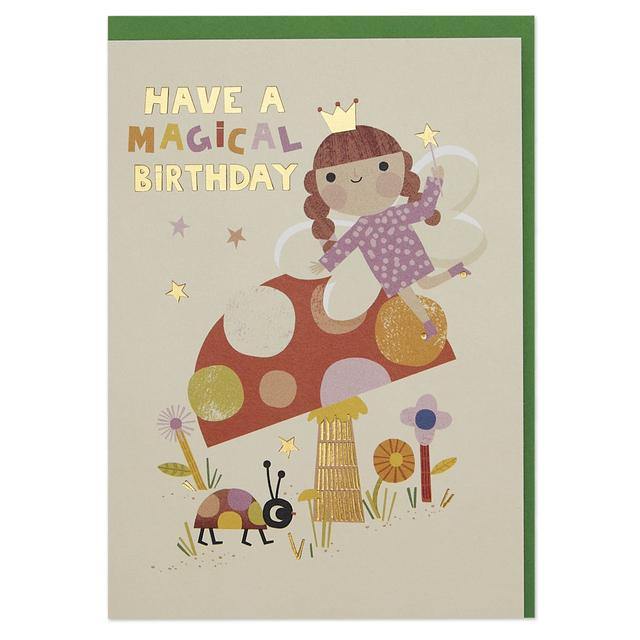Magical Fairy Birthday Card - SpectrumStore SG