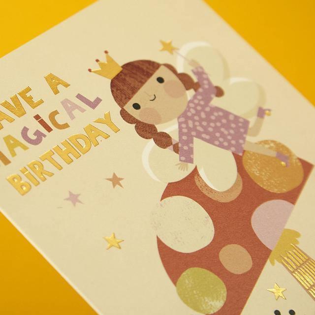 Magical Fairy Birthday Card - SpectrumStore SG