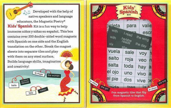 Magnetic Poetry Kids' Spanish - SpectrumStore SG