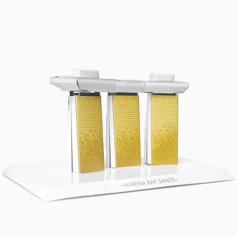 Marina Bay Sands Postcard And Cut-out Statue - SpectrumStore SG