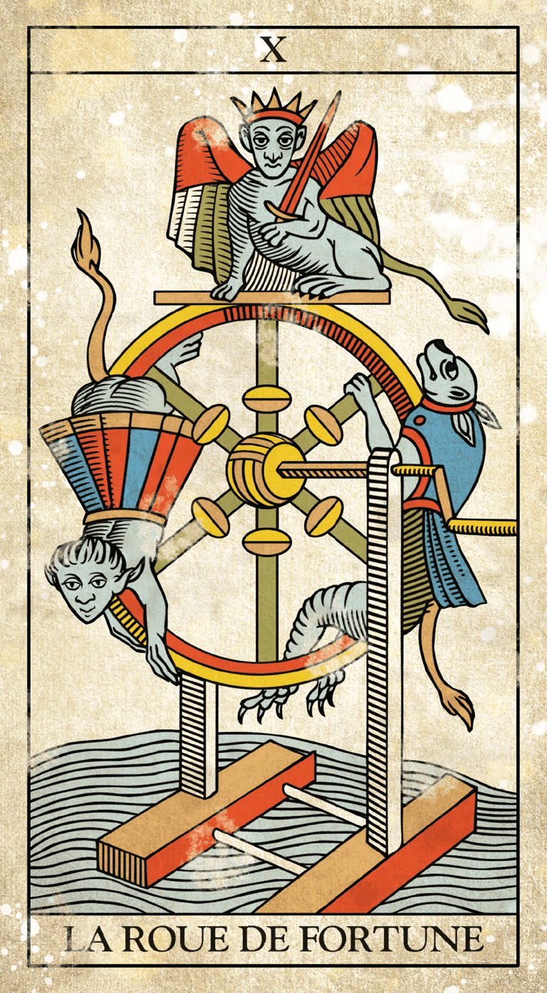 Marseille Vintage Tarot - SpectrumStore SG