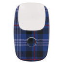 Master Opticard Pocket Illuminating Magnifier Plaid Navy - SpectrumStore SG