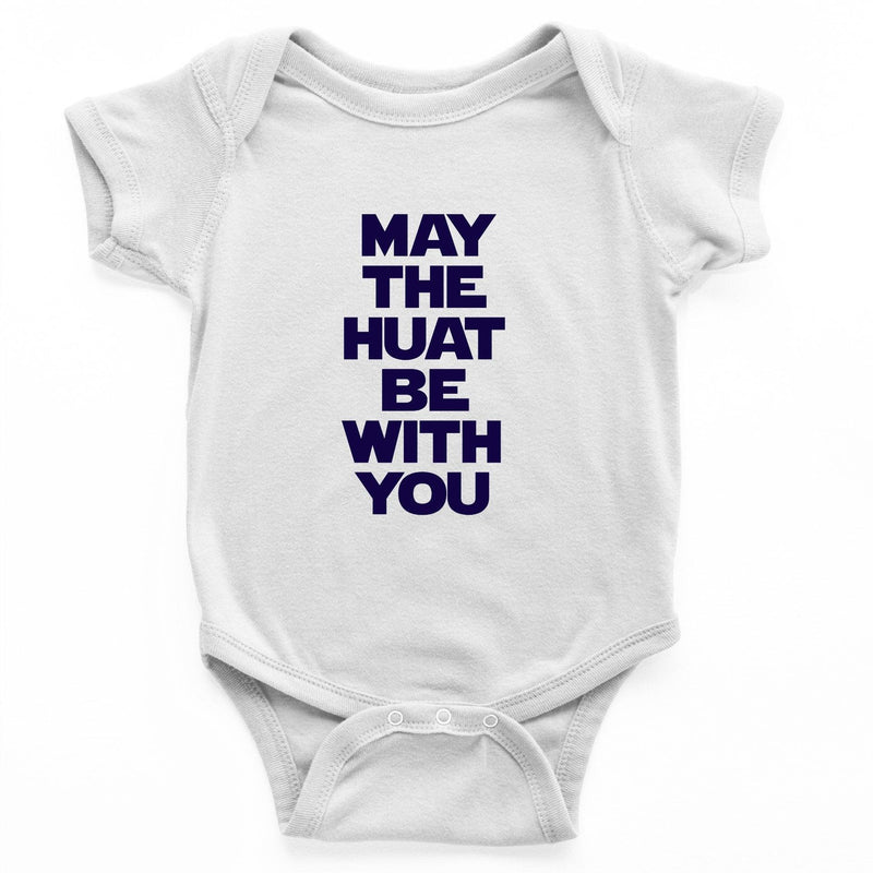 May The Huat Be With You Short Sleeve Romper - SpectrumStore SG