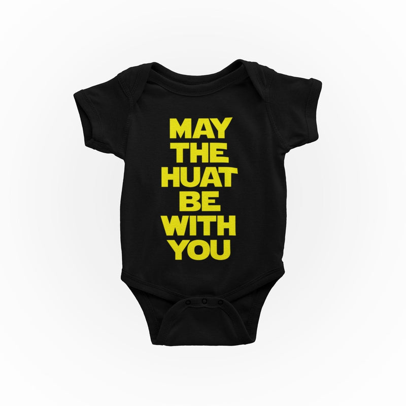 May The Huat Be With You Short Sleeve Romper - SpectrumStore SG