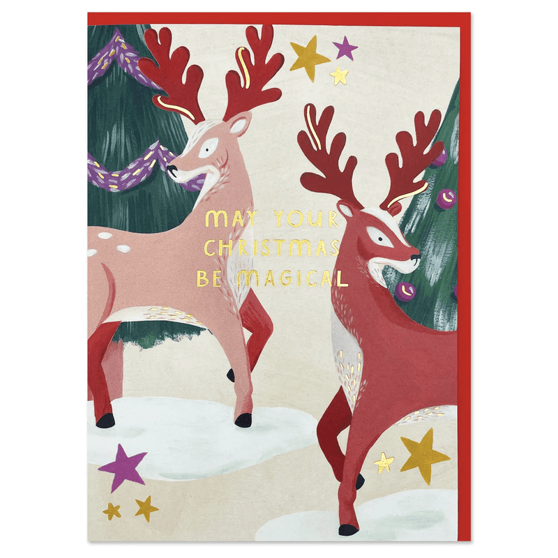 'May Your Christmas Be Magical' Christmas Card - SpectrumStore SG