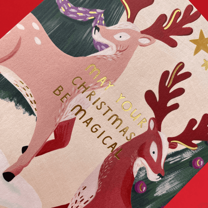 'May Your Christmas Be Magical' Christmas Card - SpectrumStore SG