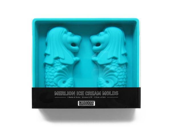 Merlion Ice Cream Molds (Excludes Box + Reusable Sticks) - SpectrumStore SG