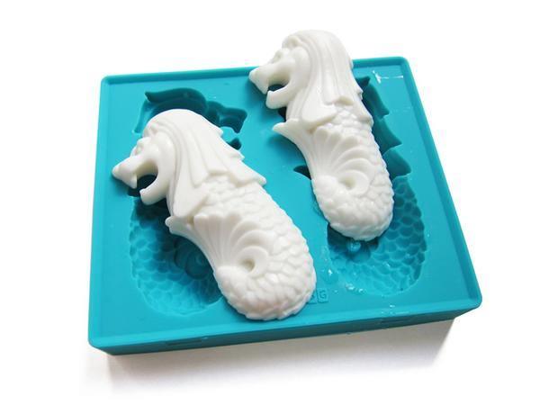 Merlion Ice Cream Molds (Excludes Box + Reusable Sticks) - SpectrumStore SG