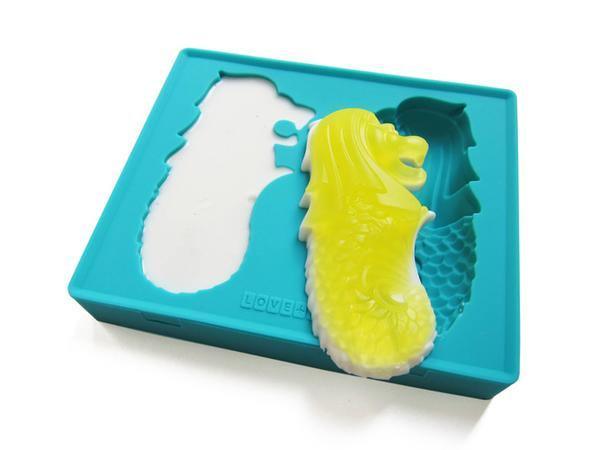 Merlion Ice Cream Molds (Excludes Box + Reusable Sticks) - SpectrumStore SG