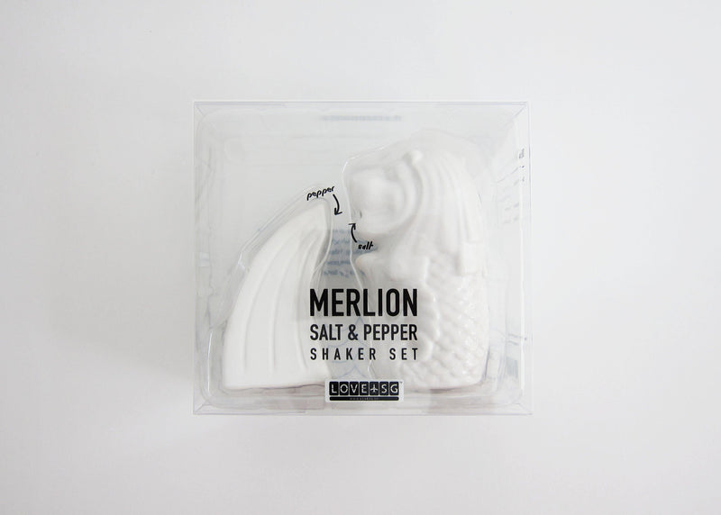 Merlion Salt & Pepper Shaker Set - SpectrumStore SG