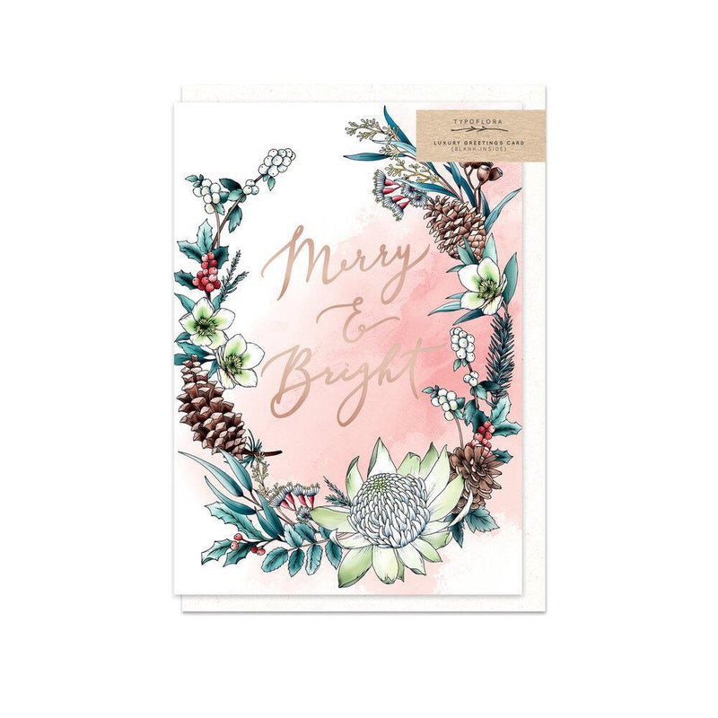 Merry & Bright Card - SpectrumStore SG