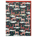'Merry Christmas' Reindeer Christmas Card - SpectrumStore SG