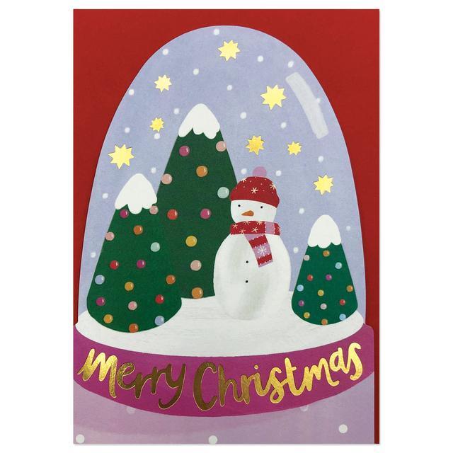 ‘Merry Christmas’ Snow Globe Card - SpectrumStore SG