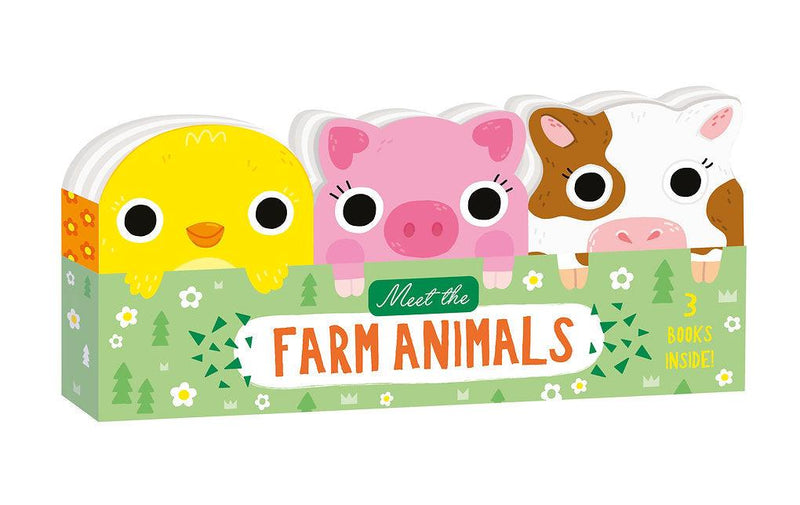 Mini Board Book Set - Meet the Farm Animals - SpectrumStore SG