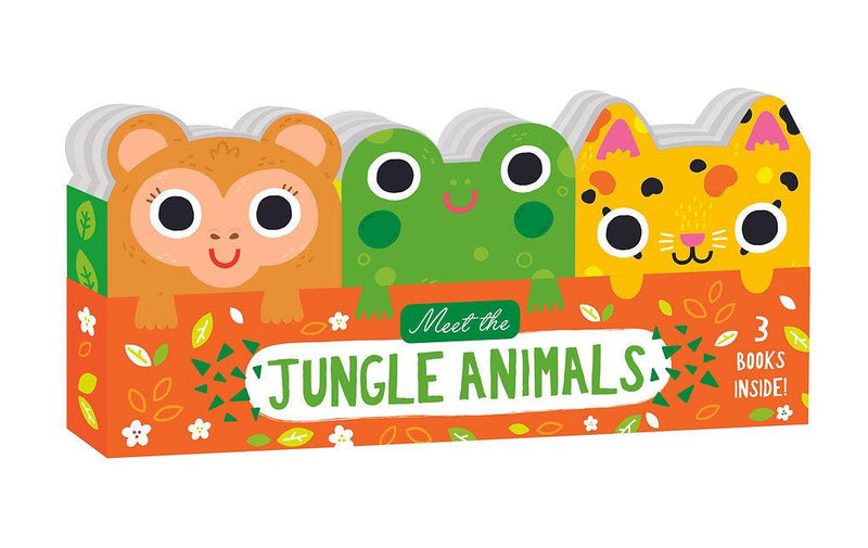 Mini Board Book Set - Meet the Jungle Animals - SpectrumStore SG