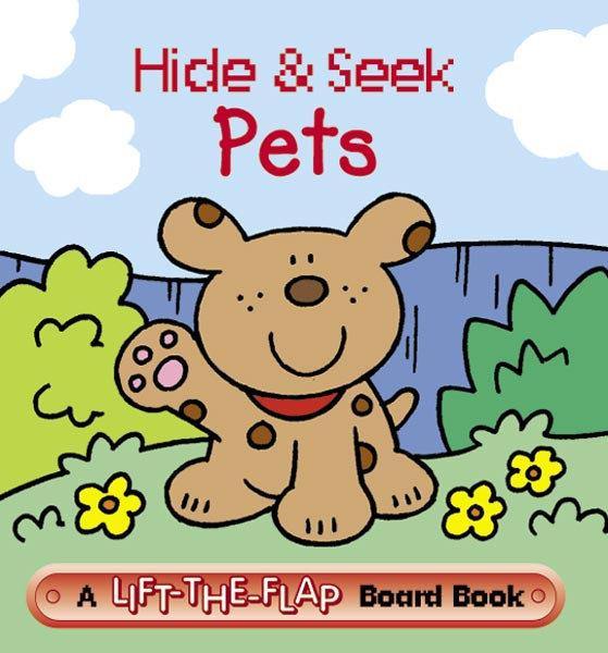 Mini Lift-the-Flap Books - Hide & Seek Pets - SpectrumStore SG