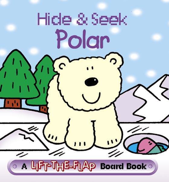 Mini Lift-the-Flap Books - Hide & Seek Polar - SpectrumStore SG